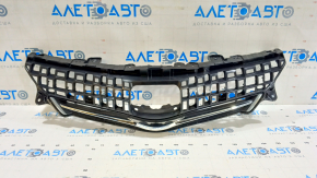 Решетка радиатора grill Toyota Prius V 12-14 дорест, хром молдинг