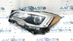 Far față stânga Subaru Outback 15-17 gol, pre-odihnă, halogen, închis, nisip, pentru lustruit