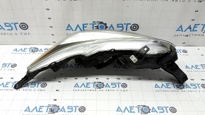 Фара передняя левая Subaru Outback 15-17, дорест, галоген, темная, под полировку