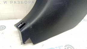Ornament montant față stânga jos Toyota Prius 50 16-22 negru, uzat