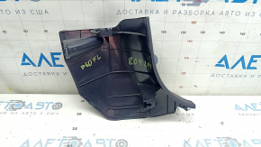 Ornament montant față stânga jos Toyota Prius 50 16-22 negru, uzat