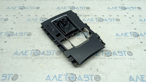 Накладка шифтера Mazda 3 19-23 АКПП, матовый черный, Japan built, царапины
