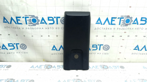 Накладка центральной консоли задняя Toyota Prius 50 16-18 черная, потерта, царапины