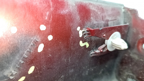 Prag stânga Toyota Prius 50 16-22 roșu, zgârieturi, fixare ruptă a elementelor de fixare, fixare ruptă