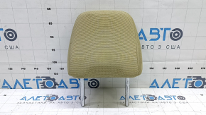 Подголовник передний левый Toyota Camry v55 15-17 usa ткань, бежевый, под чистку