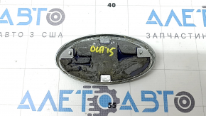 Эмблема двери багажника Subaru Outback 15-19 полез хром внутри, царапины