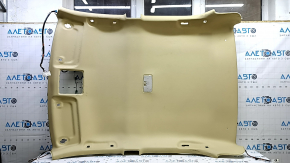 Обшивка потолка Toyota Camry v55 15-17 usa без люка бежевый, с плафоном, под чистку