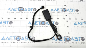 Защелка водительского ремня безопасности Subaru Outback 15-19 черная с датчиком