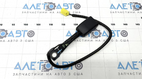 Защелка пассажирского ремня безопасности Subaru Outback 15-19 черная с датчиком