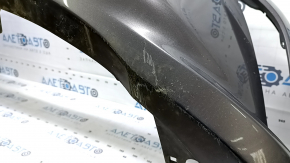 Бампер передний голый Toyota Camry v55 15-17 usa треснут, примят, царапины