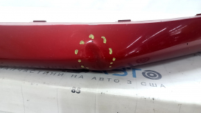 Бампер передний голый Toyota Prius 50 16-18 красный 3T7, примят, царапины, песок, сколы, потерт
