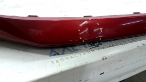 Бампер передний голый Toyota Prius 50 16-18 красный 3T7, примят, царапины, песок, сколы, потерт