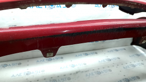 Бампер передний голый Toyota Prius 50 16-18 красный 3T7, примят, царапины, песок, сколы, потерт