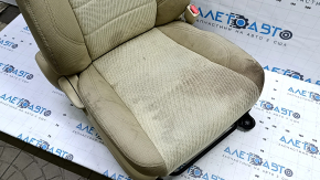 Scaun pasager Toyota Camry v55 15-17 usa fără airbag, LE, mecanic, material textil bej, curățabil chimic