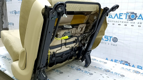 Scaun pasager Toyota Camry v55 15-17 usa fără airbag, LE, mecanic, material textil bej, curățabil chimic