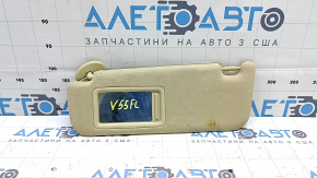 Vizor stânga Toyota Camry V55 15-17 SUA bej, fără cârlig, curățabil chimic