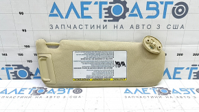 Козырек левый Toyota Camry v55 15-17 usa бежевый, без крючка, под химчистку