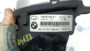 Противотуманная фара птф правая BMW X5 F15 14-18 LED, песок