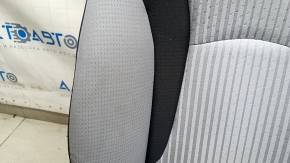 Пассажирское сидение Toyota Prius 50 16-18 без airbag, механич, ткань черно-серое, под химчистку