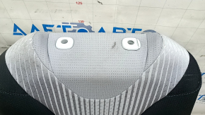 Пассажирское сидение Toyota Prius 50 16-18 без airbag, механич, ткань черно-серое, под химчистку