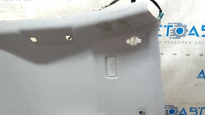 Обшивка потолка Toyota Prius 50 16-22 серая без люка, с плафонами, под химчистку, заломы