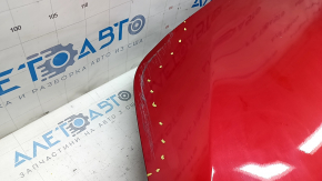 Дверь голая задняя правая Toyota Prius 50 16-18 красный 3T7, примята, тычки