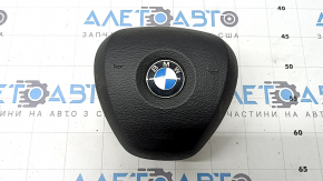 Airbag volan șofer BMW X5 F15 14-18 negru Sport, piropatron ruginit