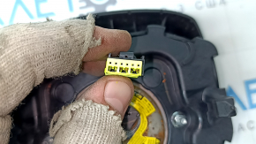 Подушка безопасности airbag в руль водительская BMW X5 F15 14-18 черная Sport, ржавый пиропатрон