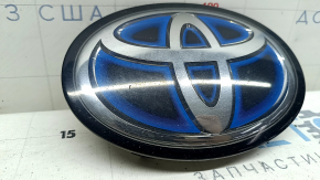 Эмблема решетки радиатора Toyota Prius 50 16-18 песок