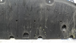 Защита переднего бампера Toyota Prius 50 16-18 потерта, протерта, надлом крепления