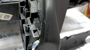 Торпедо передняя панель без AIRBAG BMW X5 F15 14-18 кожа черная Dakota, под проекцию, царапины