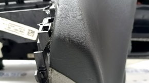Торпедо передняя панель без AIRBAG BMW X5 F15 14-18 кожа черная Dakota, под проекцию, царапины