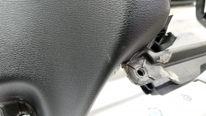 Торпедо передняя панель без AIRBAG BMW X5 F15 14-18 кожа черная Dakota, под проекцию, царапины