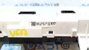 Щиток приборов Toyota Camry v55 15-17 usa hybrid 65к, царапины