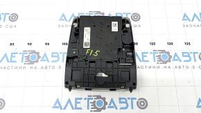Плафон освещения передний в сборе BMW X5 F15 14-15 серый под панораму, в клее