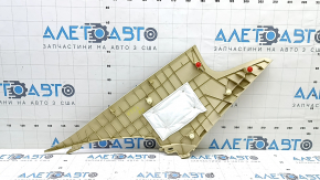 Накладка задней стойки правая Toyota Camry v55 15-17 usa бежевая, потерта
