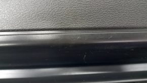Ornamente ușă spate superioare inferioare BMW X5 F15 14-18 negre, cu dopuri și iluminare, zgârieturi