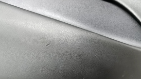 Ornamente ușă spate stânga BMW X5 F15 14-18 piele neagră Dakota fără cortină, inserție și cotieră piele neagră, ornament sub braț, cu iluminare și mâner, zgârieturi, rupturi, lovituri