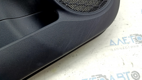 Ornamente ușă față stânga Toyota Prius 50 16-22 negru cu inserție gri, cu cotieră, zgârieturi, pentru curățare chimică