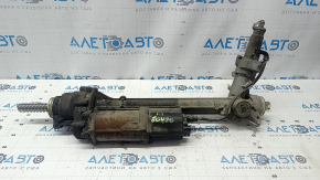 Рейка рулевая BMW X5 F15 14-18 ЭУР, без рулевых тяг, контакт с водой, ржавая, ржавый вал