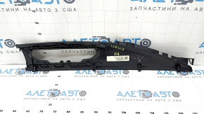 Накладка передней панели верхняя BMW X5 F15 14-18 кожа черная, сломана направляющая