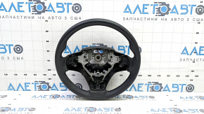 Руль голый Toyota Camry v55 15-17 usa резина черный с заглушками