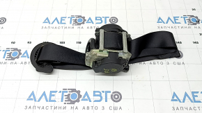 Centură de siguranță pasager BMW X5 F15 14-18 neagră SCHWARZ