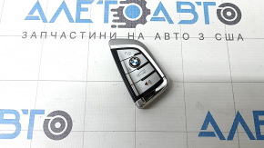 Ключ smart BMW X5 F15 14-17 4 кнопки, тычки, потерт