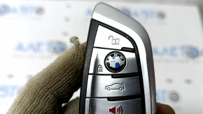 Ключ smart BMW X5 F15 14-17 4 кнопки, тычки, потерт