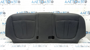Подушка заднего сидений 2 ряд BMW X5 F15 14-18 кожа черная Dakota, подогрев, цельная сидушка, контакт с водой, примята, царапины, под чистку