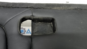 Подушка заднего сидений 2 ряд BMW X5 F15 14-18 кожа черная Dakota, подогрев, цельная сидушка, контакт с водой, примята, царапины, под чистку