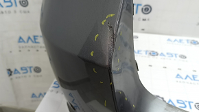 Бампер задний голый BMW X5 F15 14-18 Pure Experience и Excellence под парктроники, графит, царапины, примят