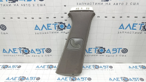 Curea ornament stâlp central superior dreapta BMW X5 F15 14-18 gri GRAU, pentru curățare chimică, zgârieturi