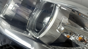 Фара передняя левая в сборе BMW X5 F15 14-18 ксенон с креплениями, песок